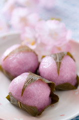 桜餅　和菓子
