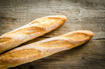 Two baguettes