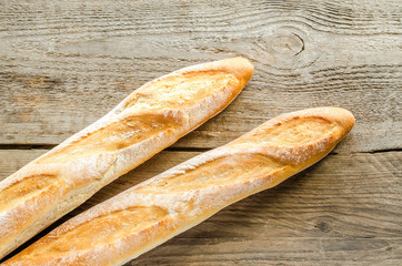 Two baguettes