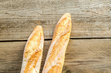 Two baguettes