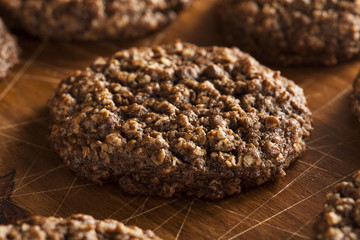 Double Chocolate Chip Oatmeal Cookies