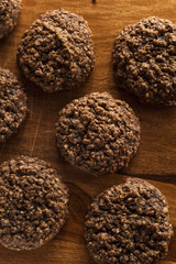 Double Chocolate Chip Oatmeal Cookies