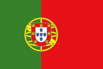 Fotobehang Bandeira de Portugal © Regormark