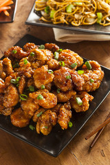 Asian Orange Chicken with Green Onions