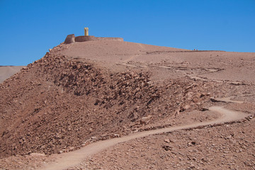 Atacama desert - fort - obrazy, fototapety, plakaty