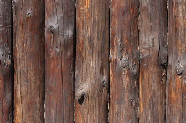 close up of wooden fence