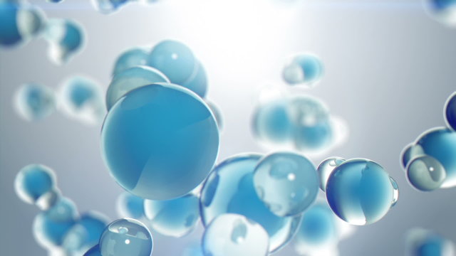 Water molecules