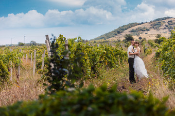 Obraz premium Bride and groom