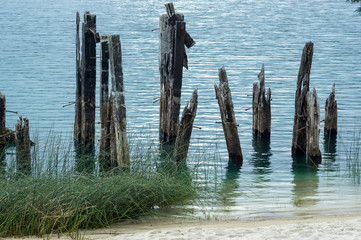 Decayed pier