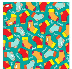 seamless background with socks