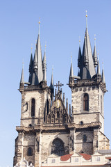 Fototapeta na wymiar Chiesa di Santa Maria di Týn