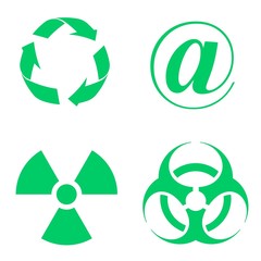 Symboles en 4 icônes