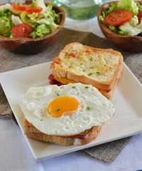 Croque monsieur madame
