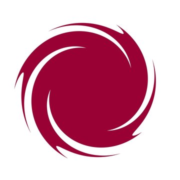 Spirale rouge