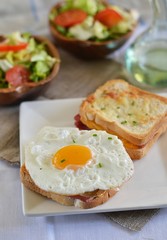 Croque monsieur madame