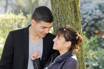 Fototapeta premium couple jeune