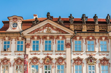 Europe building in Prague, Czech Republic