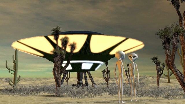 UFO and Aliens sighting