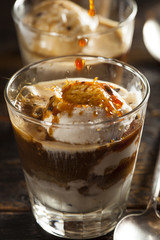 Homemade Affogato with Ice Cream