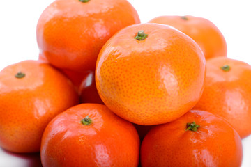 fresh mandarin and orange