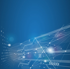 abstract internet computer technology business solution