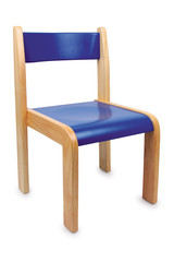 Stuhl, blau