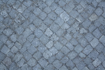 Gray paving stones as background