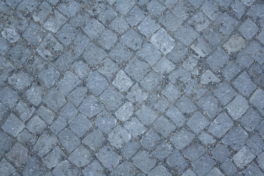 Gray paving stones as background