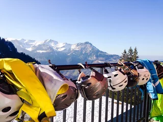 Afwasbaar fotobehang Skifahren © mma23