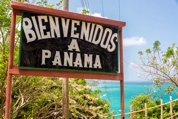 Abwaschbare Fototapete Südamerika Willkommen in Panama