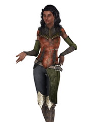 Obraz premium 女性戦士