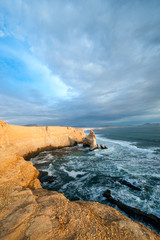 Cathedral Rock Formation, Peruvian Coastline