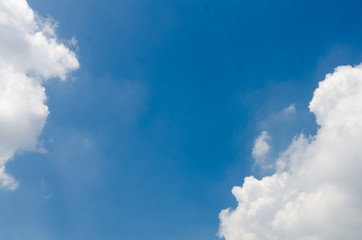 clouds with Blue sky.