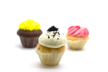 colorful cup cake