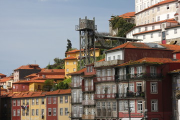Naklejka na ściany i meble Vue de Porto