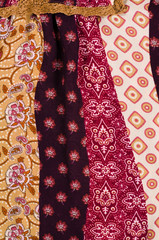 Patterned cotton fabric