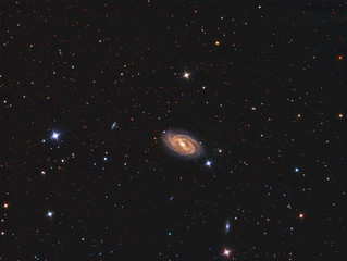 M109 barred spiral galaxy