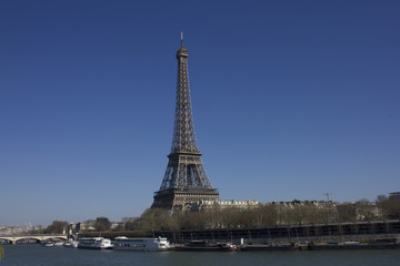 Obraz premium Tour Eiffel Paris France eiffel tower © H. bennour