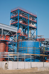 Petrochemical industrial plant