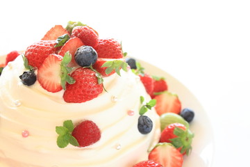 フルーツショートケーキ