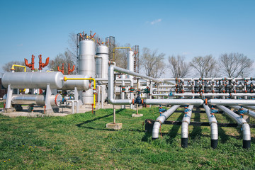 Oil and gas processing plant