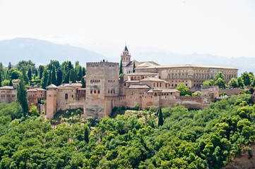 Alhambra in Granada, Andalucia, Spain
