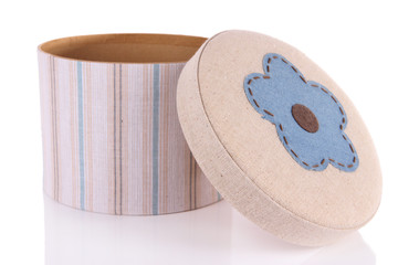 Decorative box isolated on white