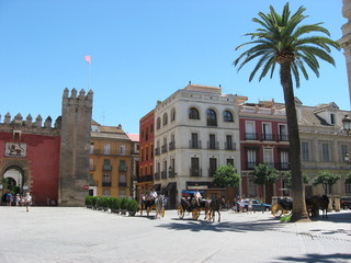 Winter in the Alcazar Palace