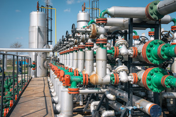 Oil and gas processing plant