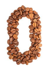 Number from coffee beans