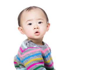 Asian little boy portrait