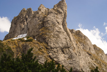 Skały przy szlaku na Giewont, ZAkopane, Polska