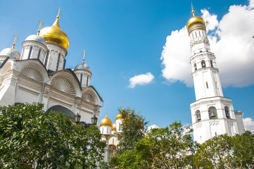 Cathedral in Moscow Kremlin, Russia