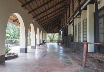 Fototapeta premium lodge in africa